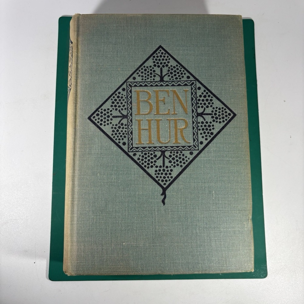 Ben Hur A Tale Of The Christ Lee Wallace 1908 Harper & Brothers Hardcover Book